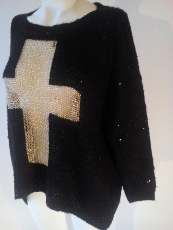 /products/damsky-svetr-cerny-s-drobnymi-flitry-a-zlatym-krizem-patrice-breal-vel-xl/